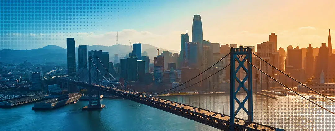 The San Francisco skyline