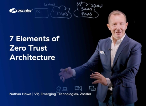 7 elementos de la arquitectura de zero trust